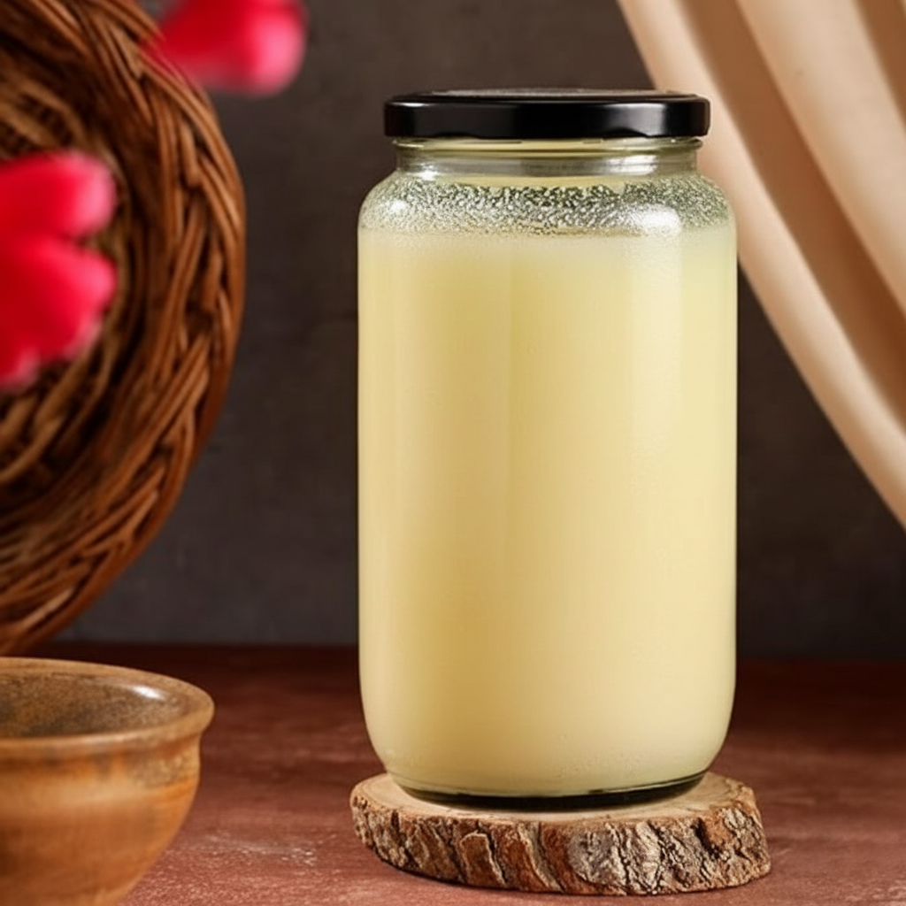 Farm Fresh Buffalo Ghee – Pure, Natural & Homemade Quality (1kg)